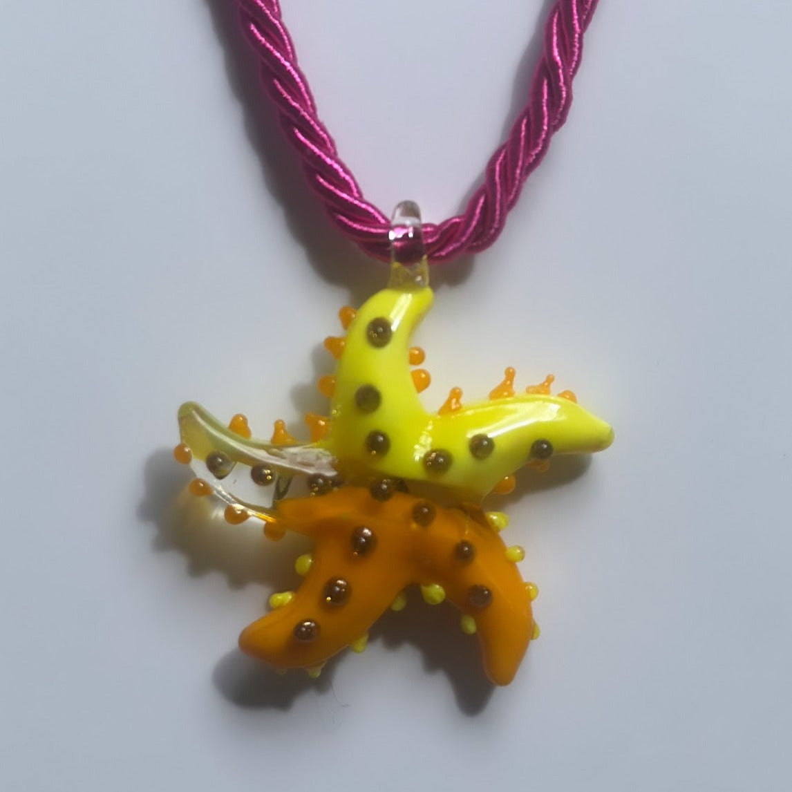 Starfish Kette - Pink