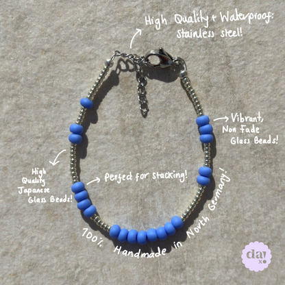 Amalfi Bracelet - Cornflower