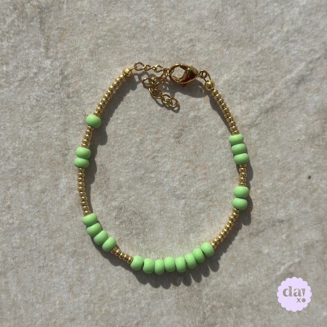 Amalfi Armband - Lime Green