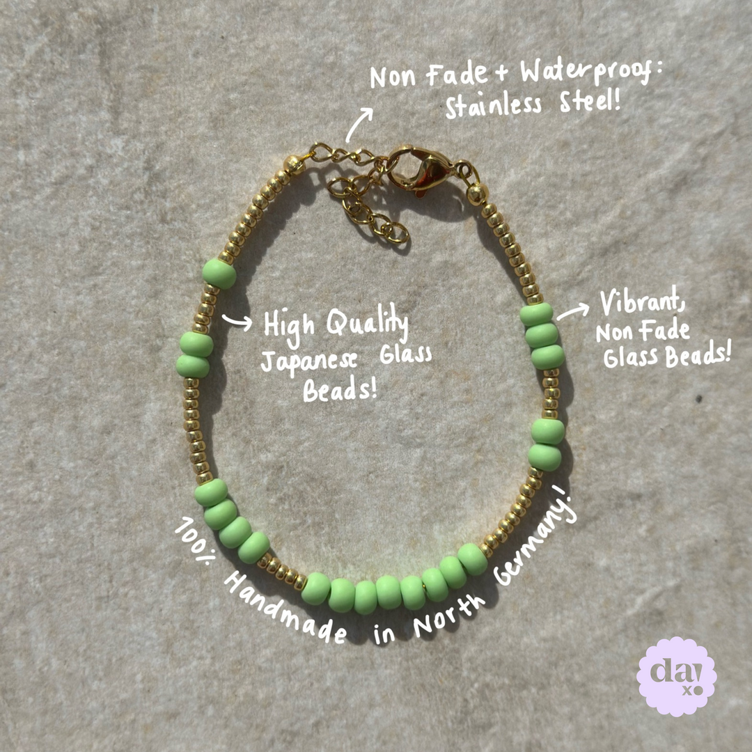 Amalfi Armband - Lime Green