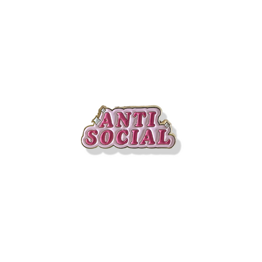 'Anti Social' Pin