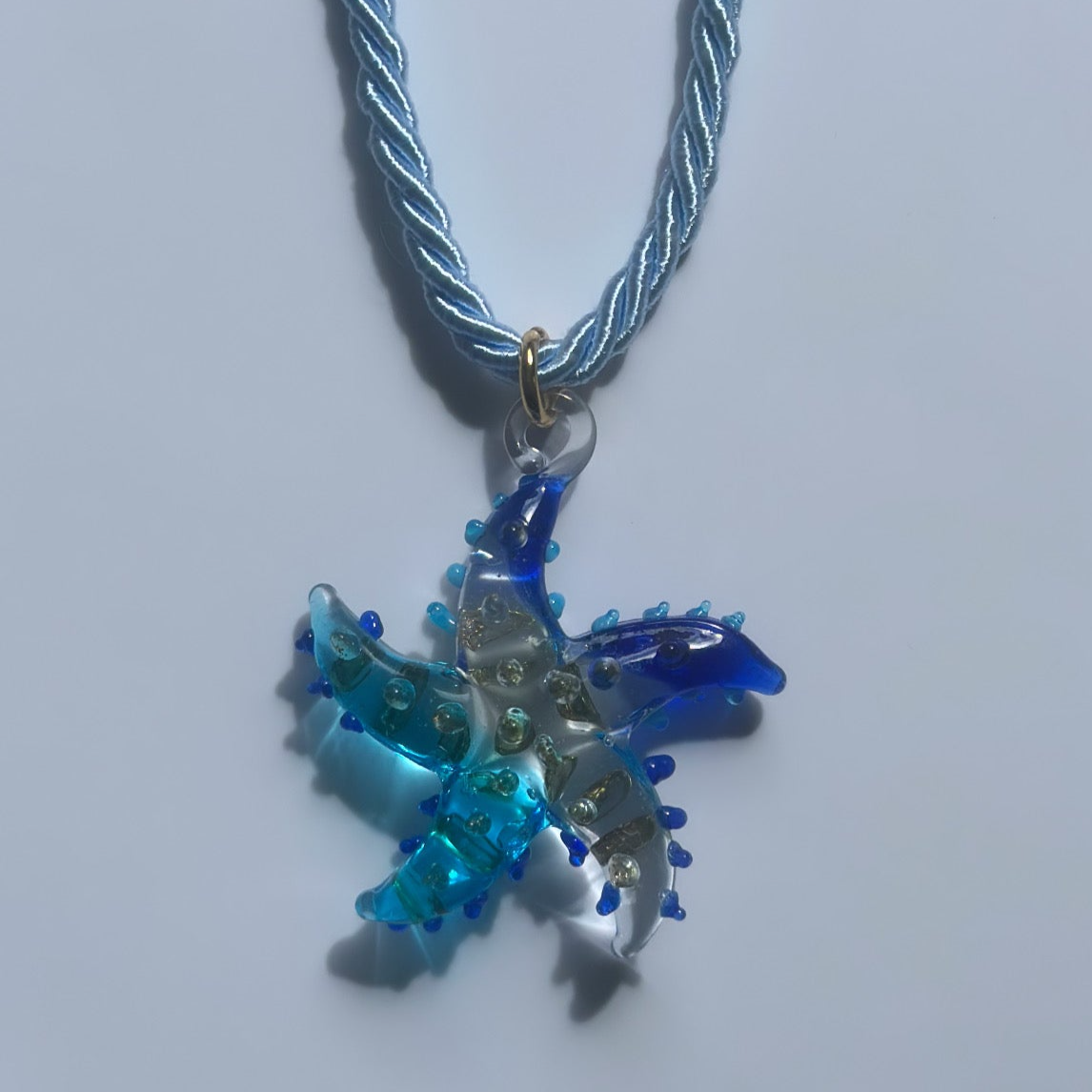 Starfish Kette - Blau