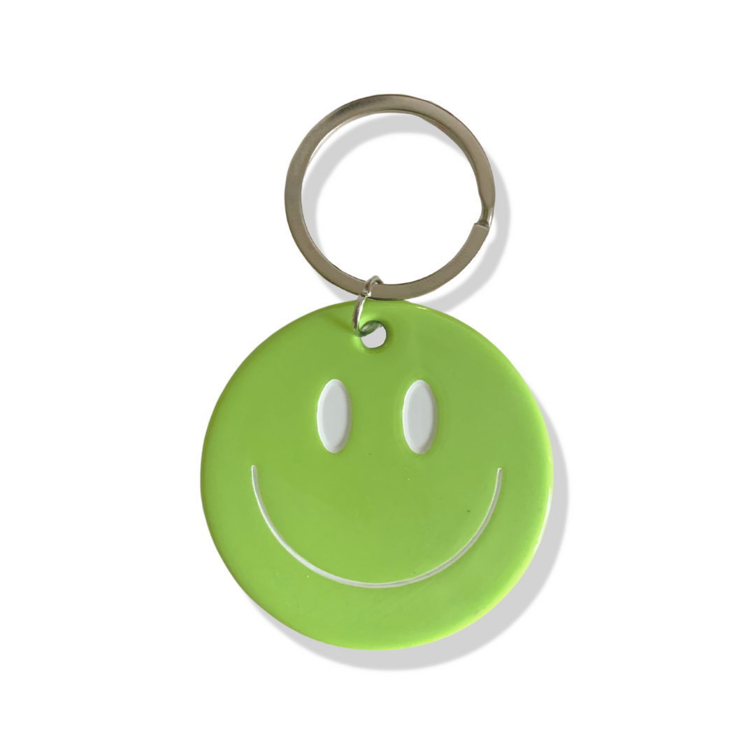 Happy Schlüsselanhänger - Lime Grün