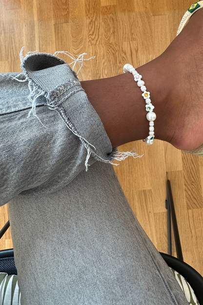 Pearl Bloom Anklet