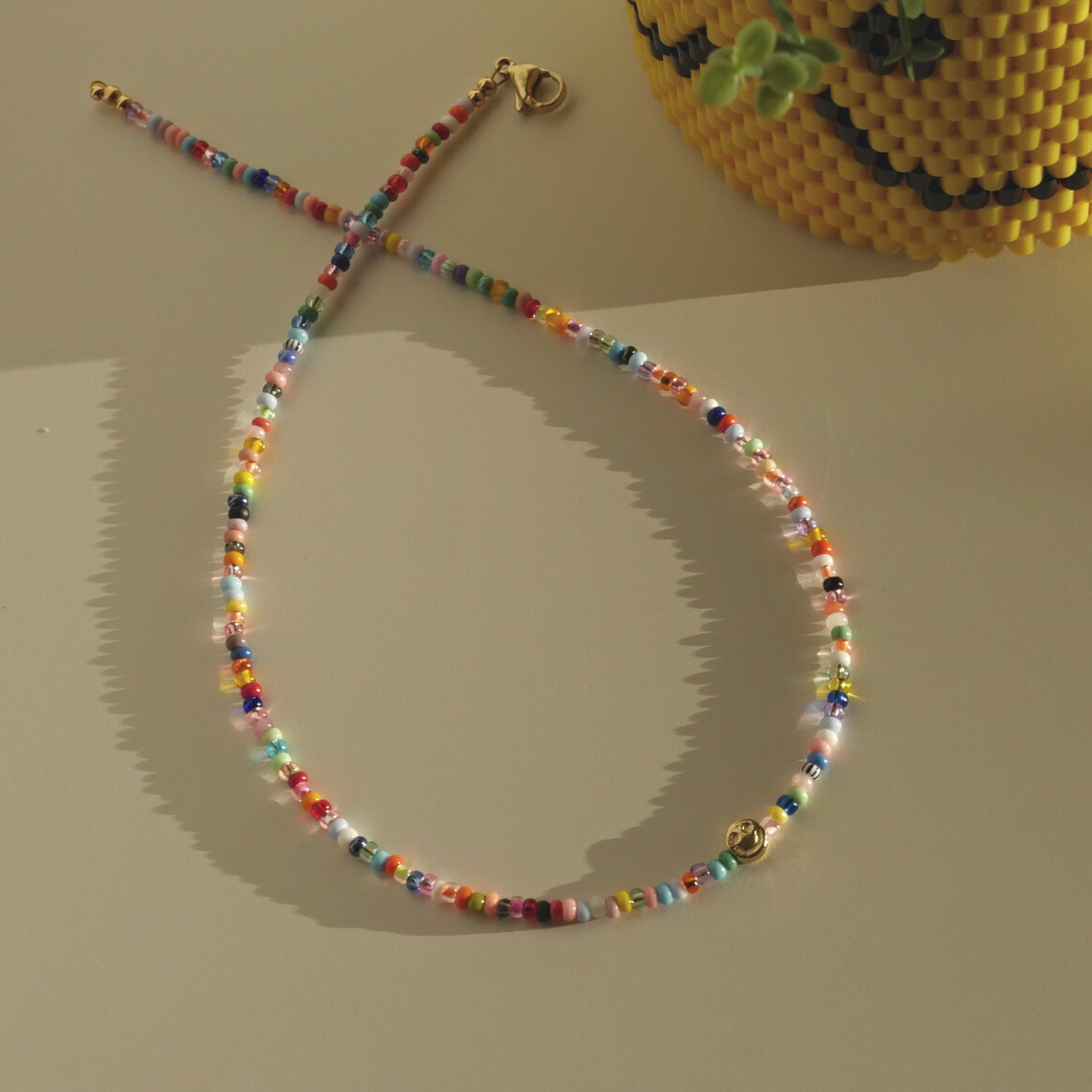 Happy Pearl Necklace - Colorful