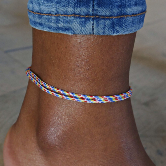 Rainbow Anklet