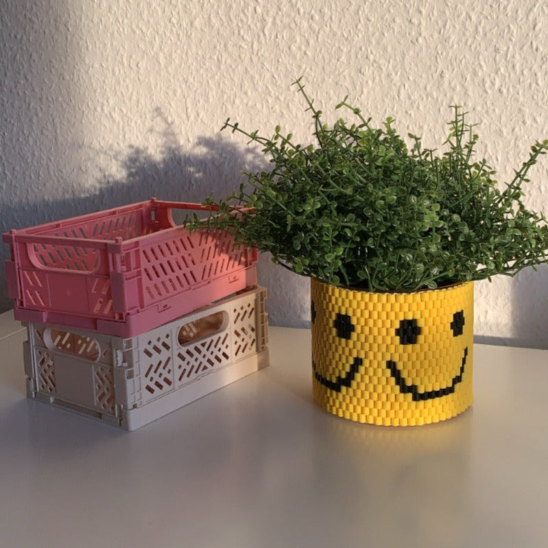 Yellow Happy Pot